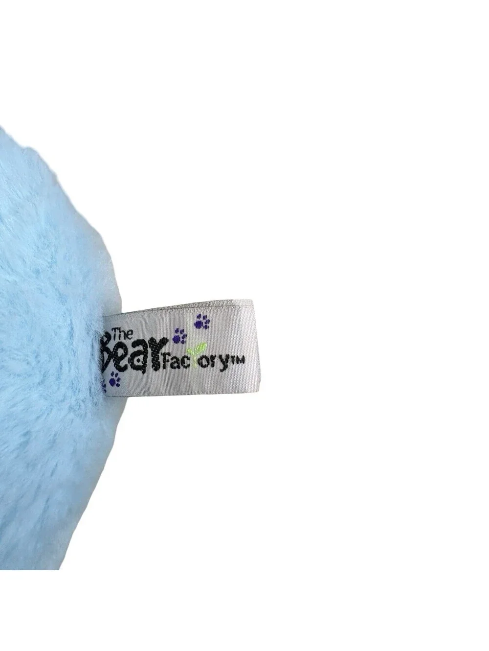 Bear Factory 2001 Blue Seahorse Stuffy Made W/ Recycled Fabrics Stuffed Animal